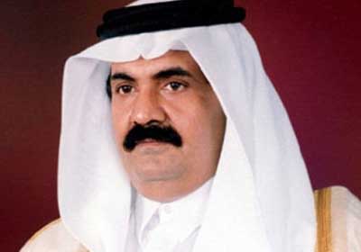 أمير قطر الشيخ حمد بن خليفة آل ثاني